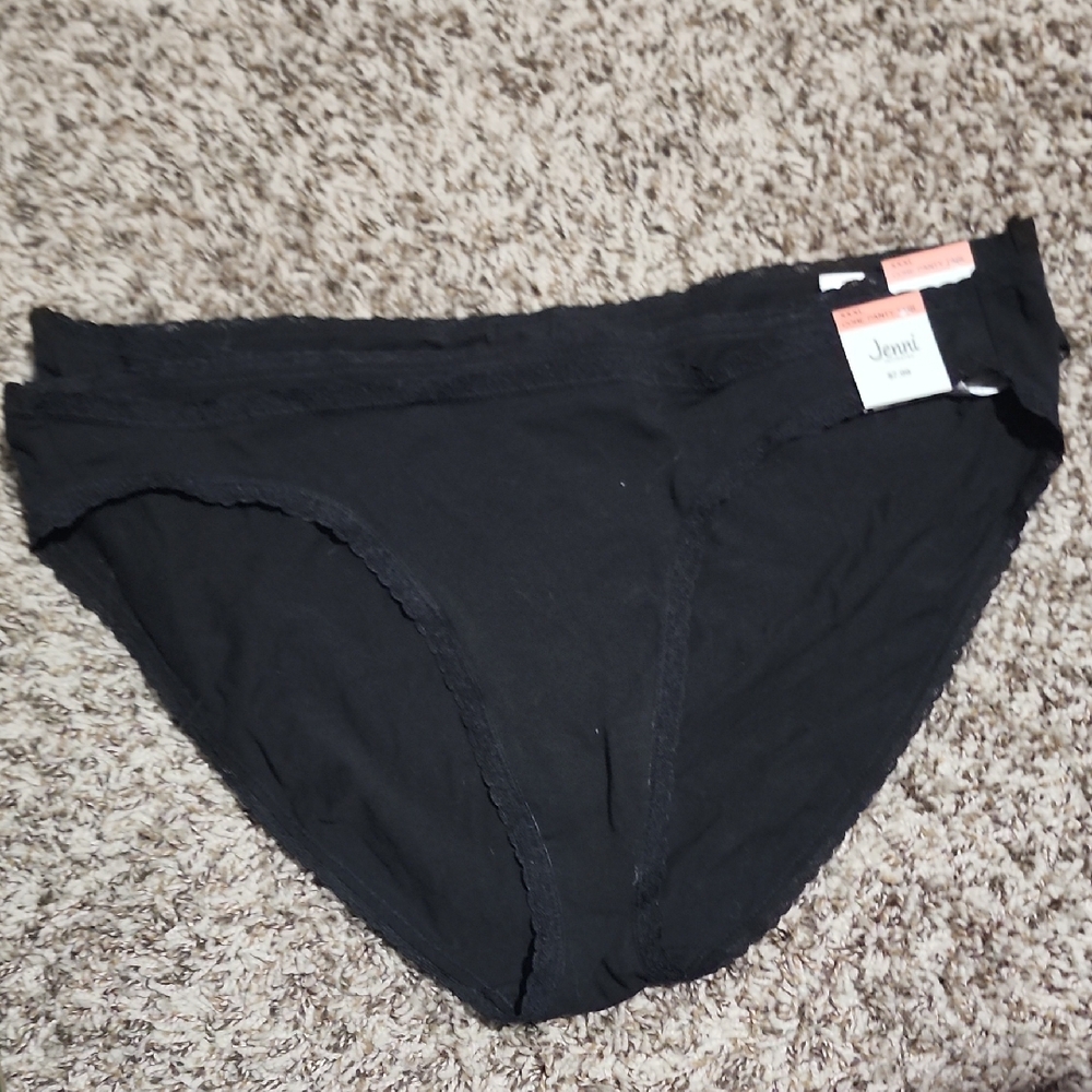 Jenni Classic Black Bikini Briefs